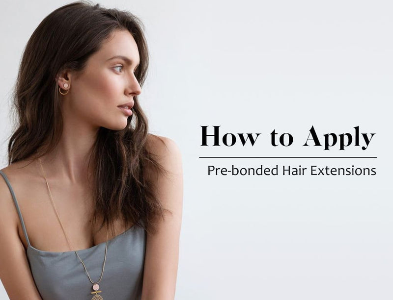How to Apply Prebonded Hair Extension? UgeatHair Official Store