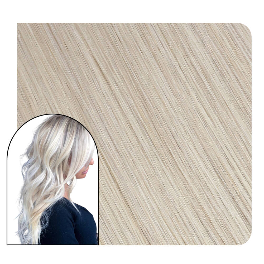 hair extensions clip blonde