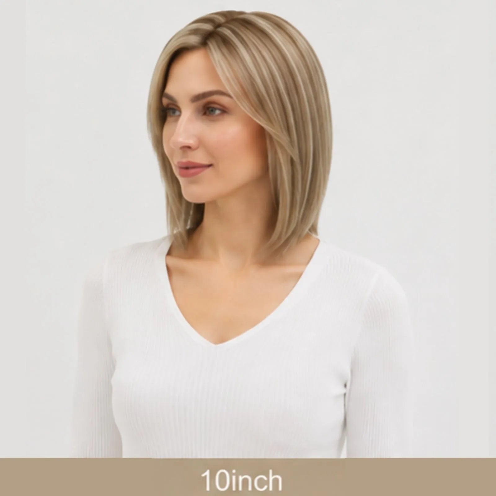 [Density Upgrade 150%] Hair Toppers for Women Mono Base Real Human Hair #P8/60