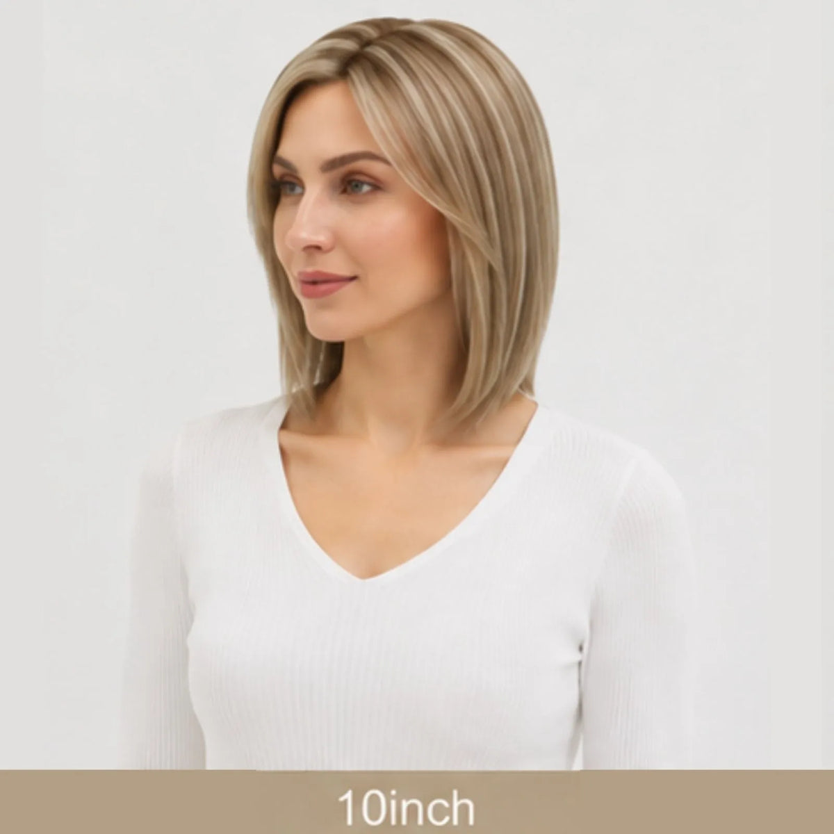 [Density Upgrade 150%] Hair Toppers for Women Mono Base Real Human Hair #P8/60