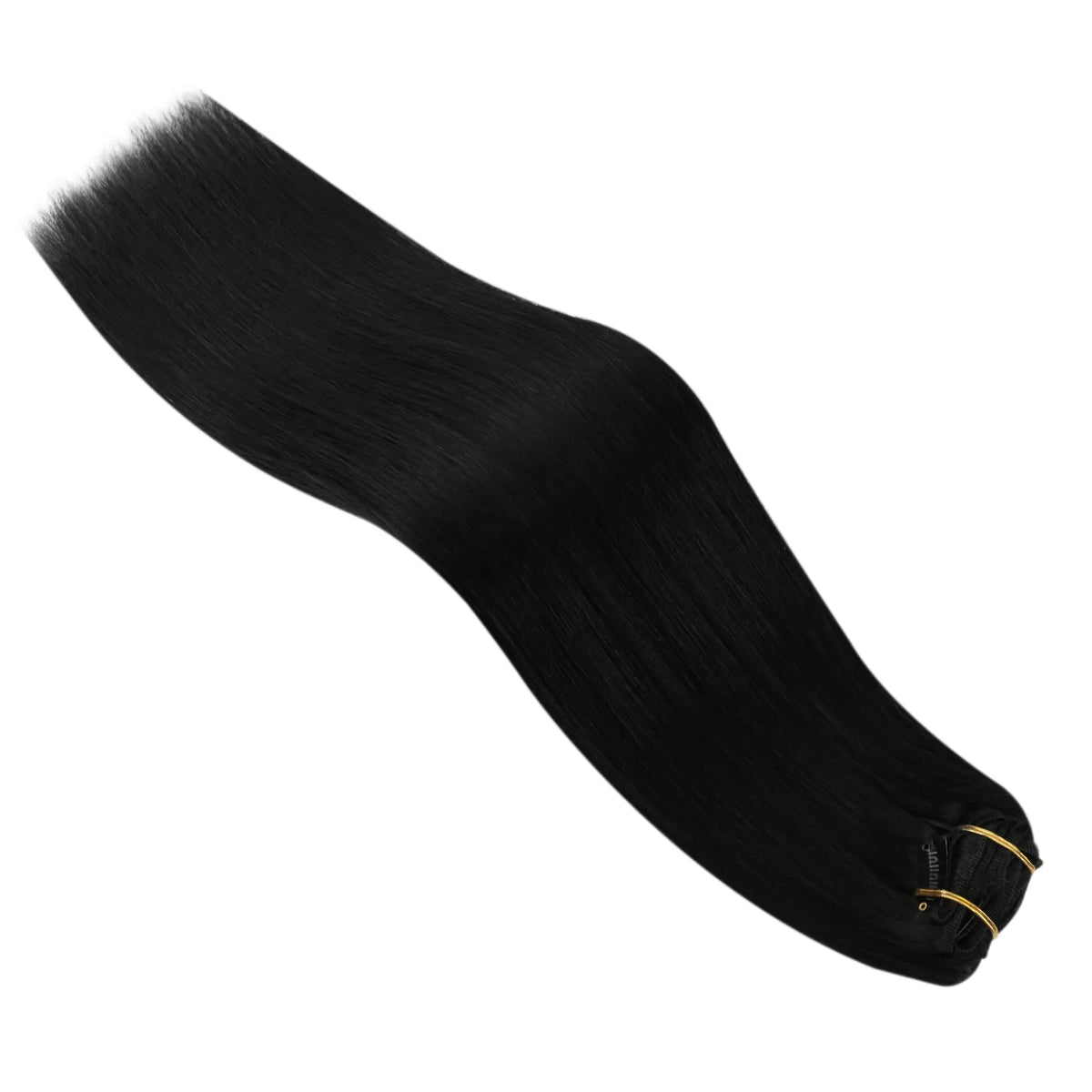 clip in extensions remy human hair for thin hair black thinckened clip ins