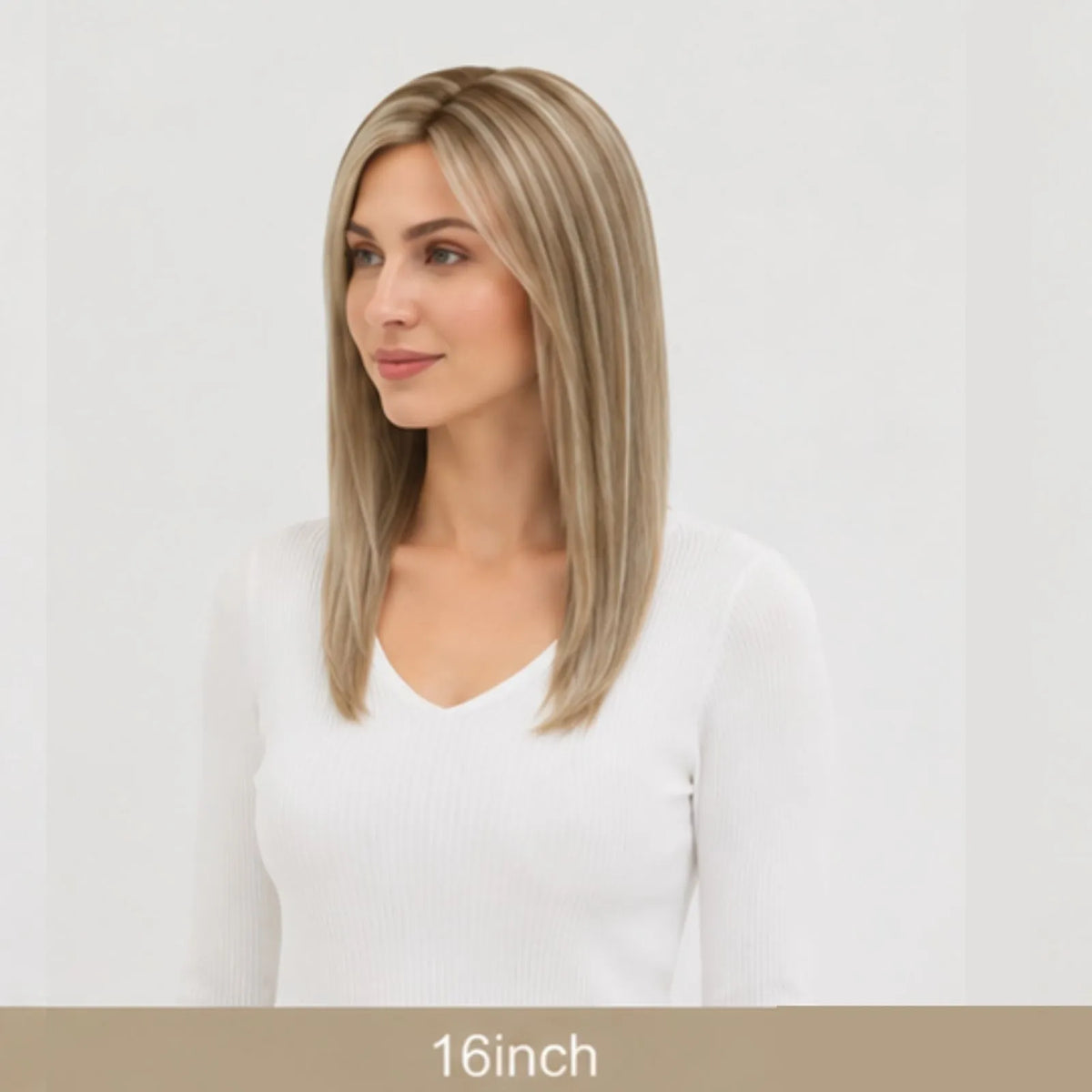 [Density Upgrade 150%] Hair Toppers for Women Mono Base Real Human Hair #P8/60