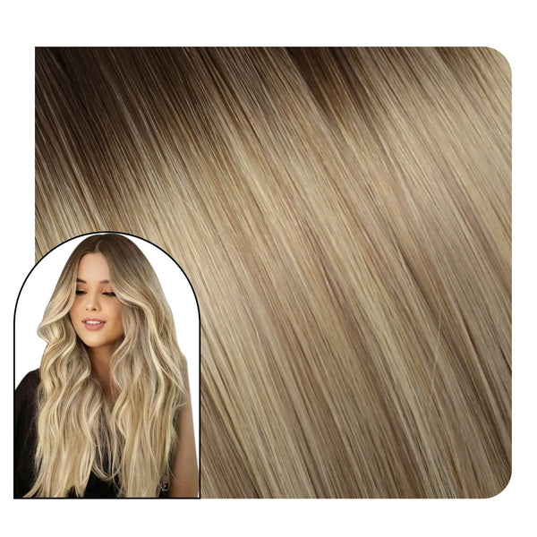 real hair clip in extensions for women