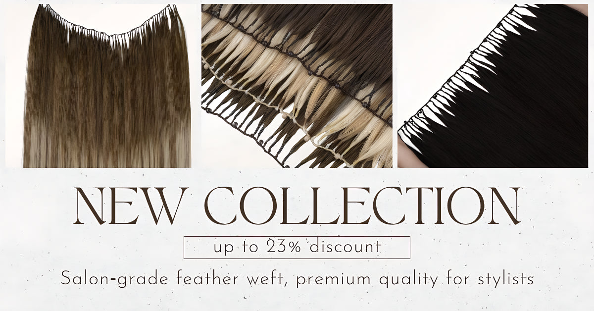 feather weft hair extensions
