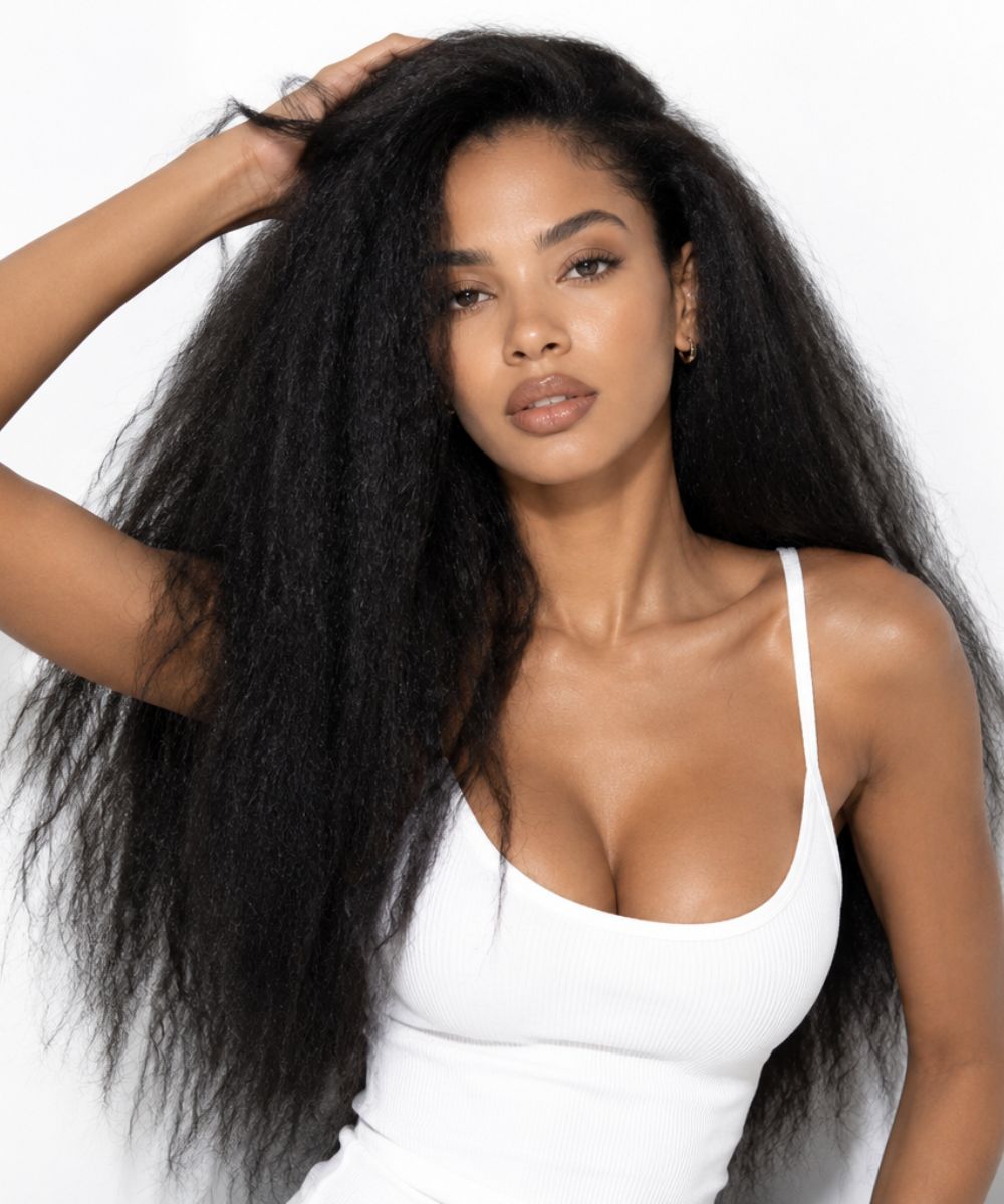 26% off yaki clip in hair extensions for women