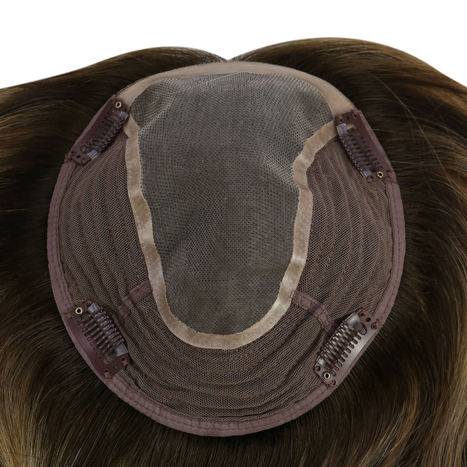 reai human hair topper for hair loss