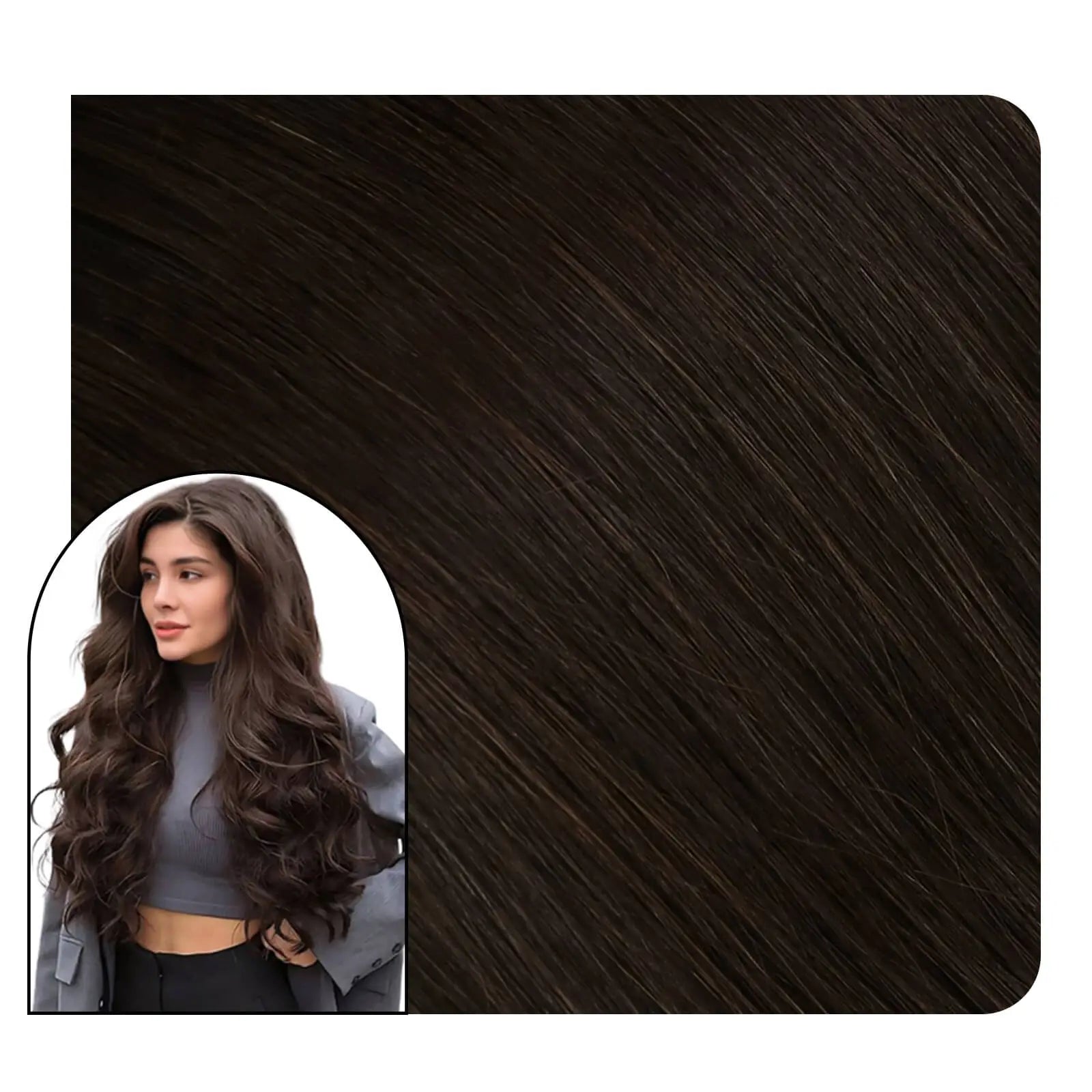 clip in hair extensions brown