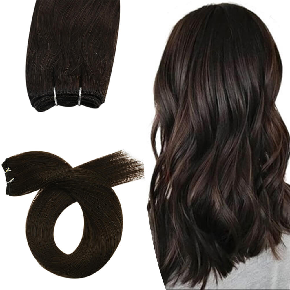 virgin hair brown color hair bundles