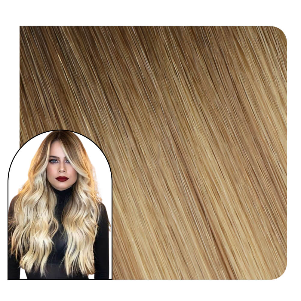 Seamless Invisible Injected Tape in Extensions Human Hair