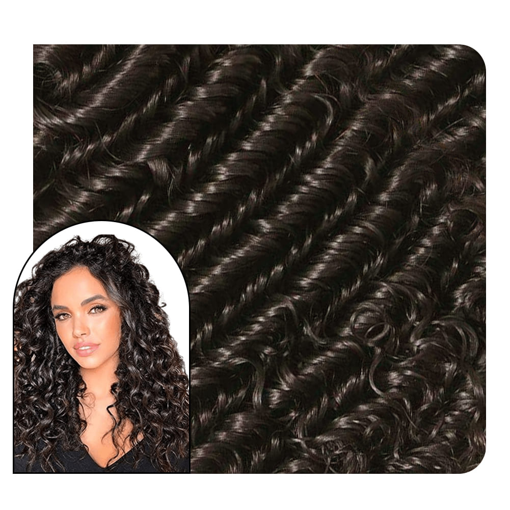 clip in deep wave hair extensions