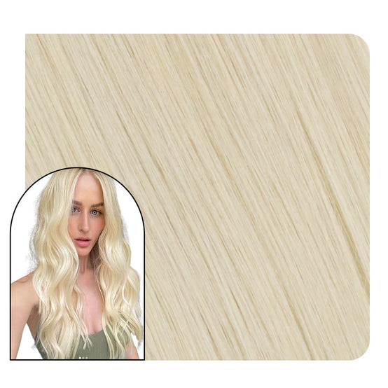 Invisible sew in hair extensions