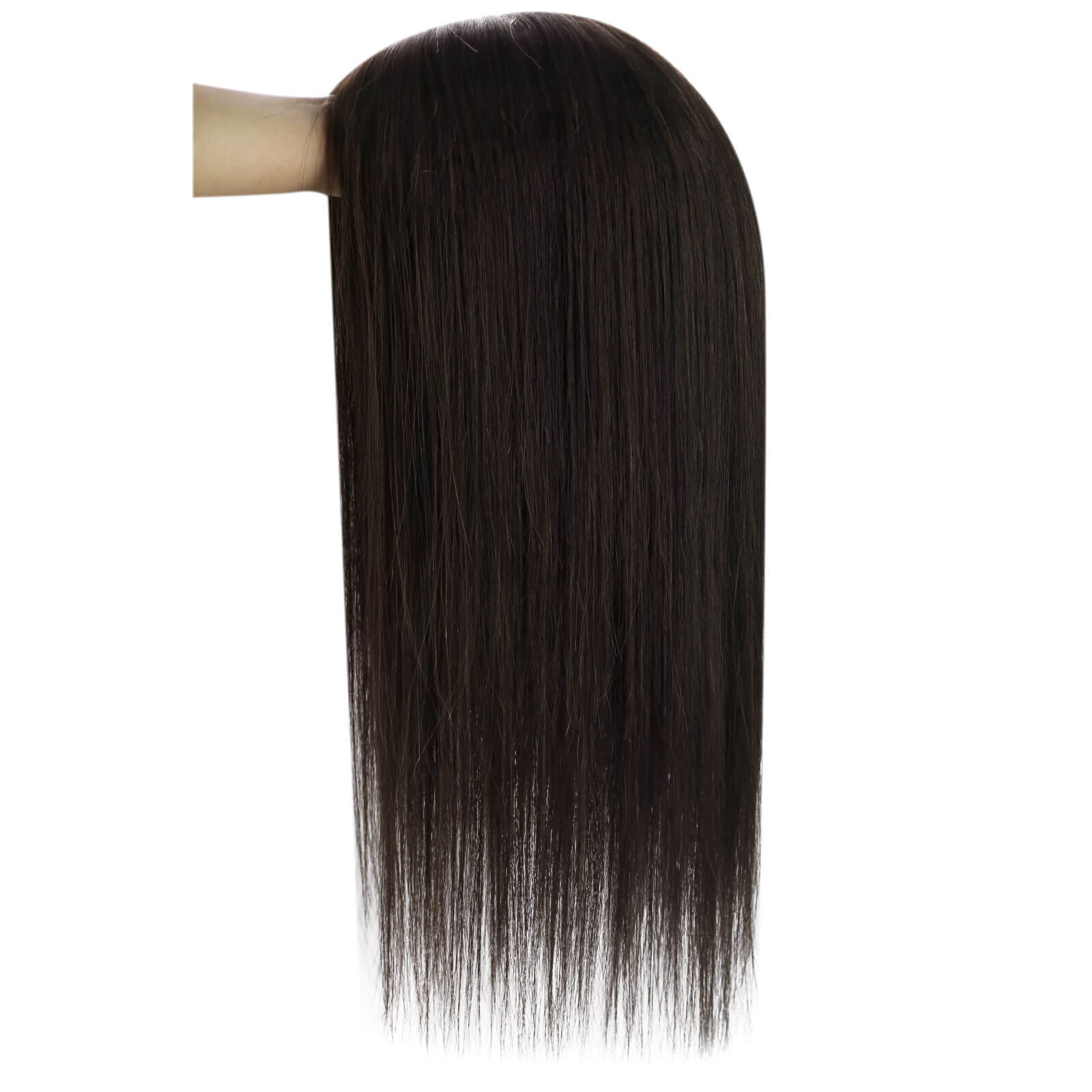 Hair Extensions Crown Human Hair without bangs for thin hair