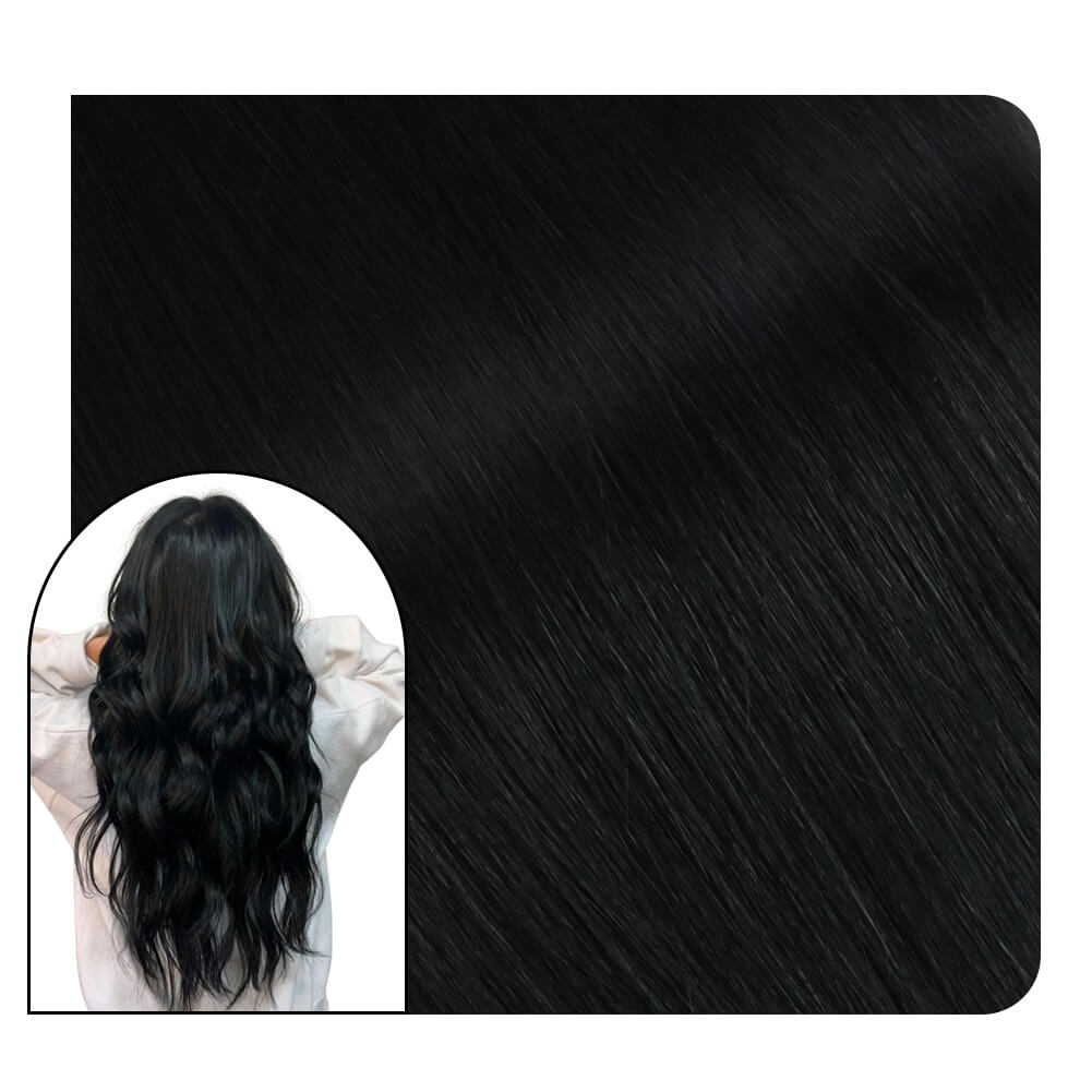 invisible tape in tracks hair extensions