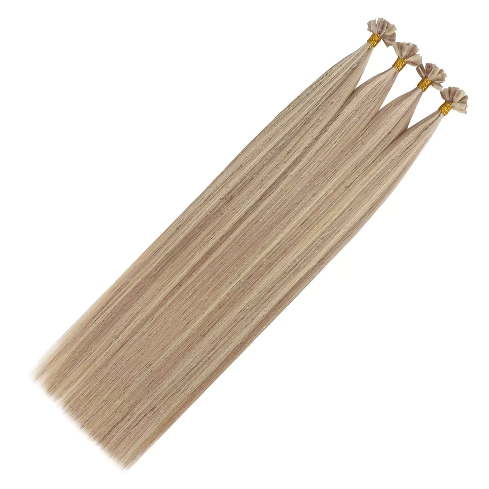 Ktip extensions combine the advantages of Utip extensions and flat tip extensions.