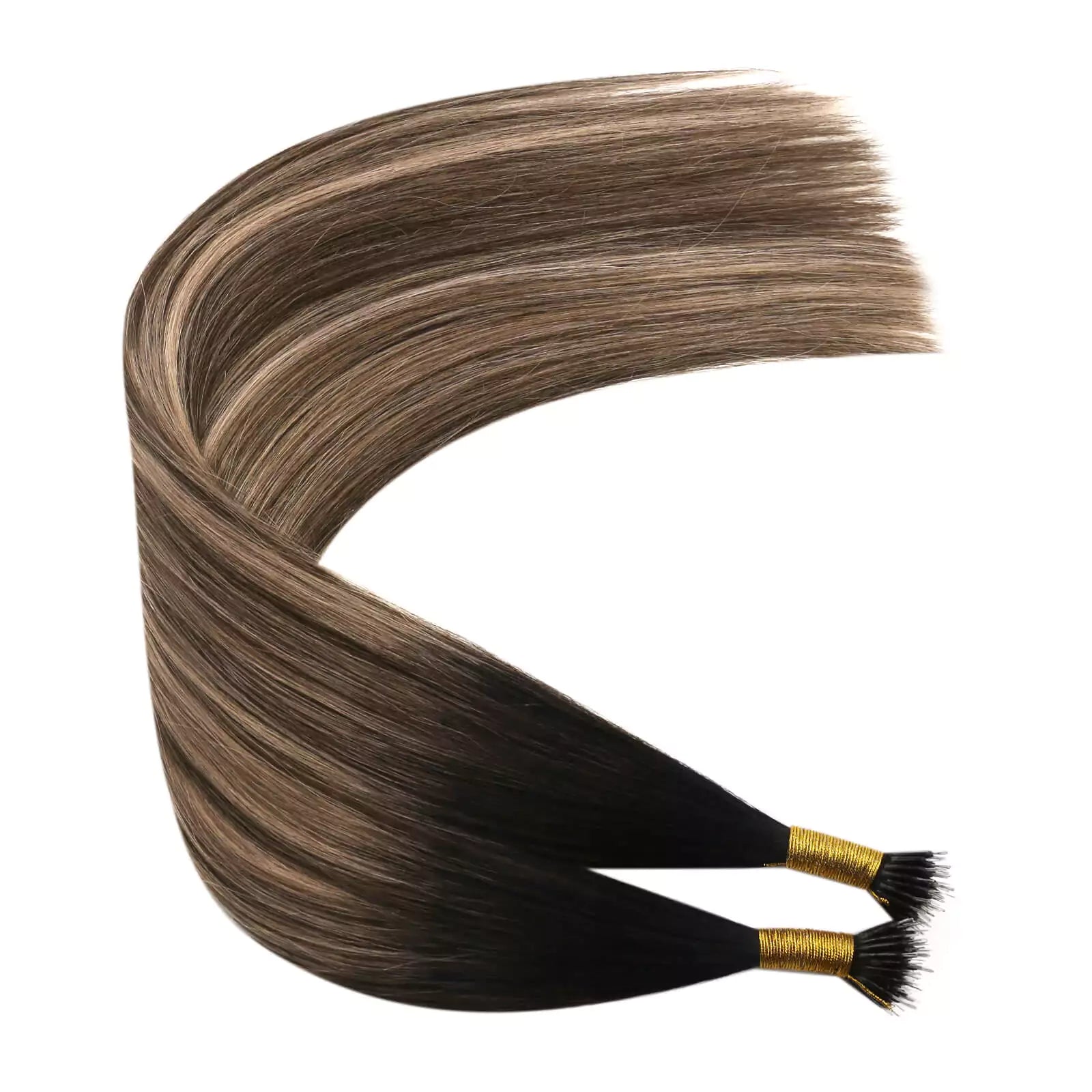 Nano Ring Hair extension !B/4/27 soft and smooth