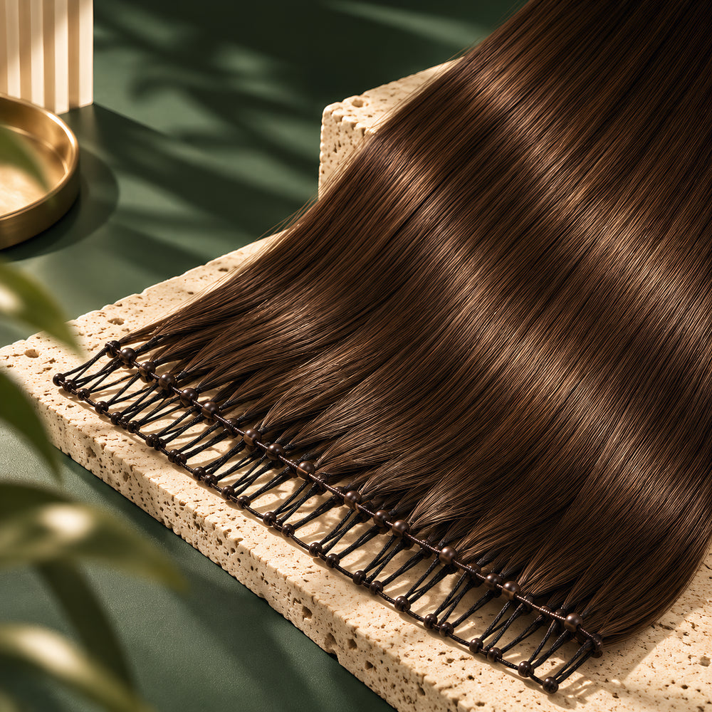 ugeat feather weft hair extensions