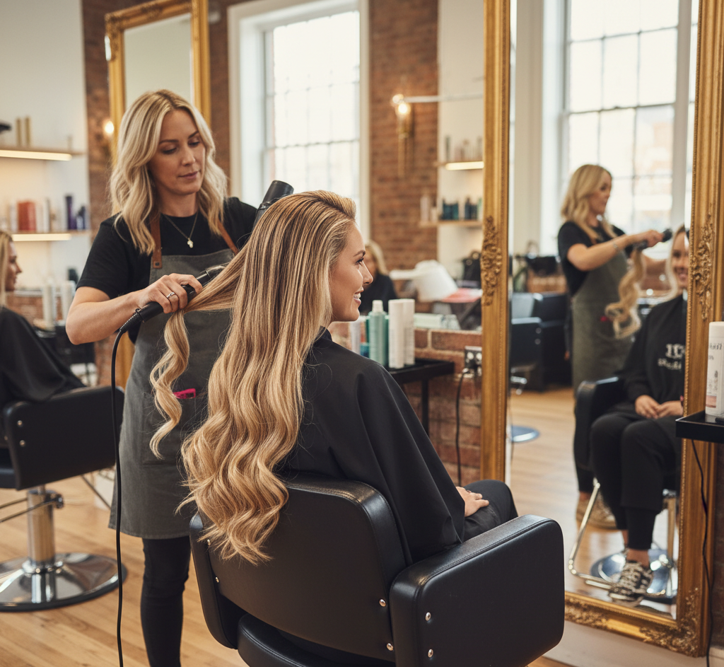 Ugeat Human Hair Extensions for women for thin hair