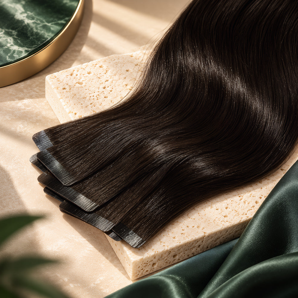Non Pre-Taped Tape In Hair