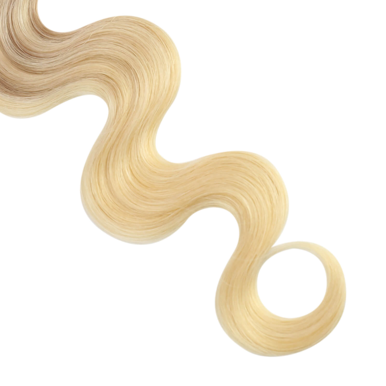 tape in human hair extensions balayage blonde wavy hair