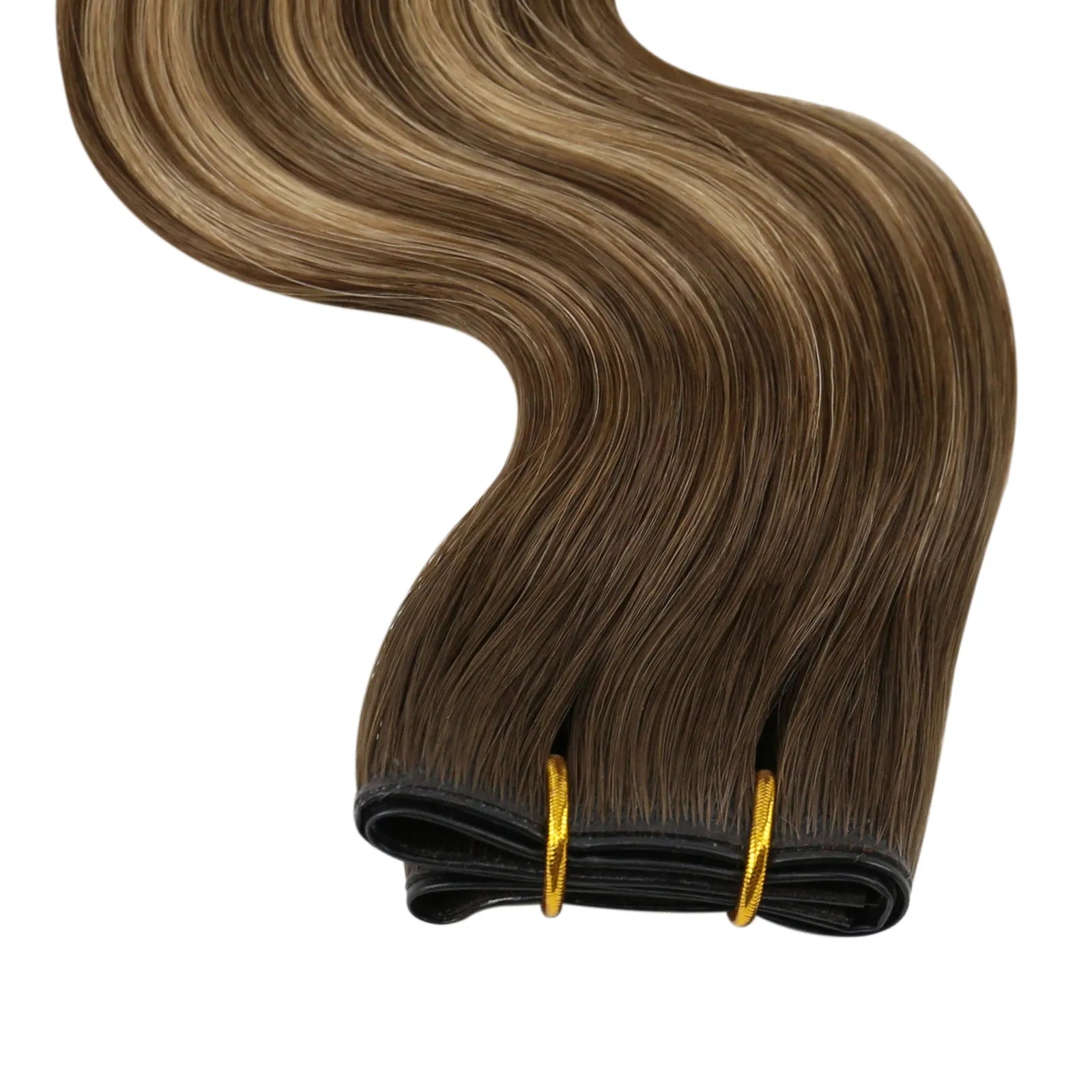 butterfly weft extensions wavy human hair extensions