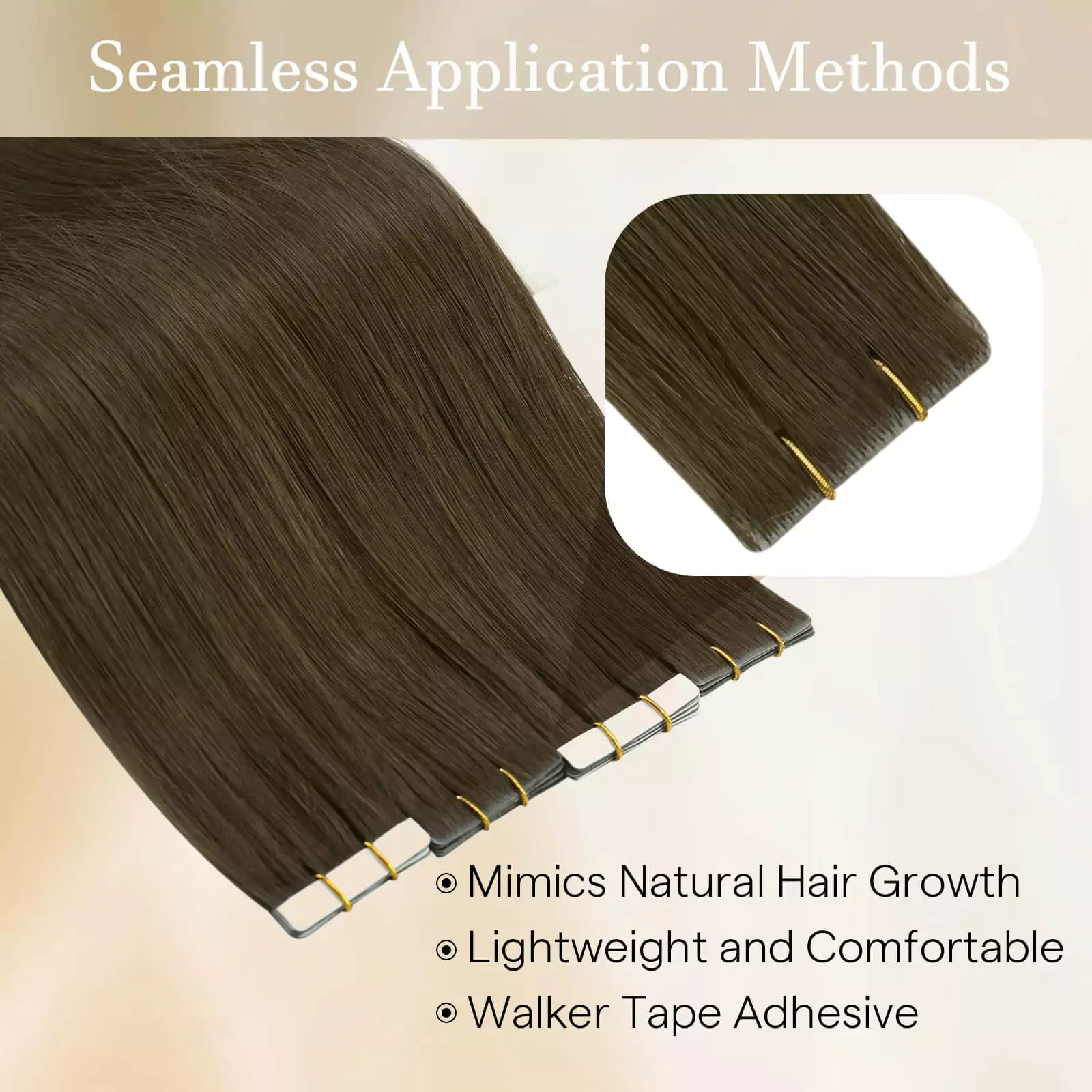 tape in human hair extensions for fine hair