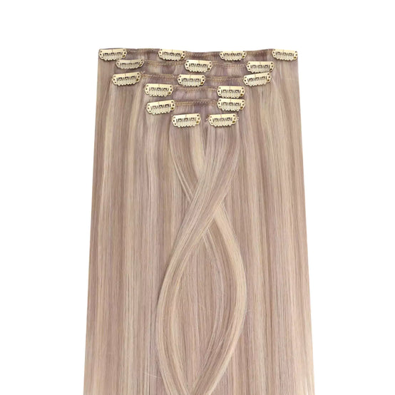 real clip in wavy hair extensions human hair
