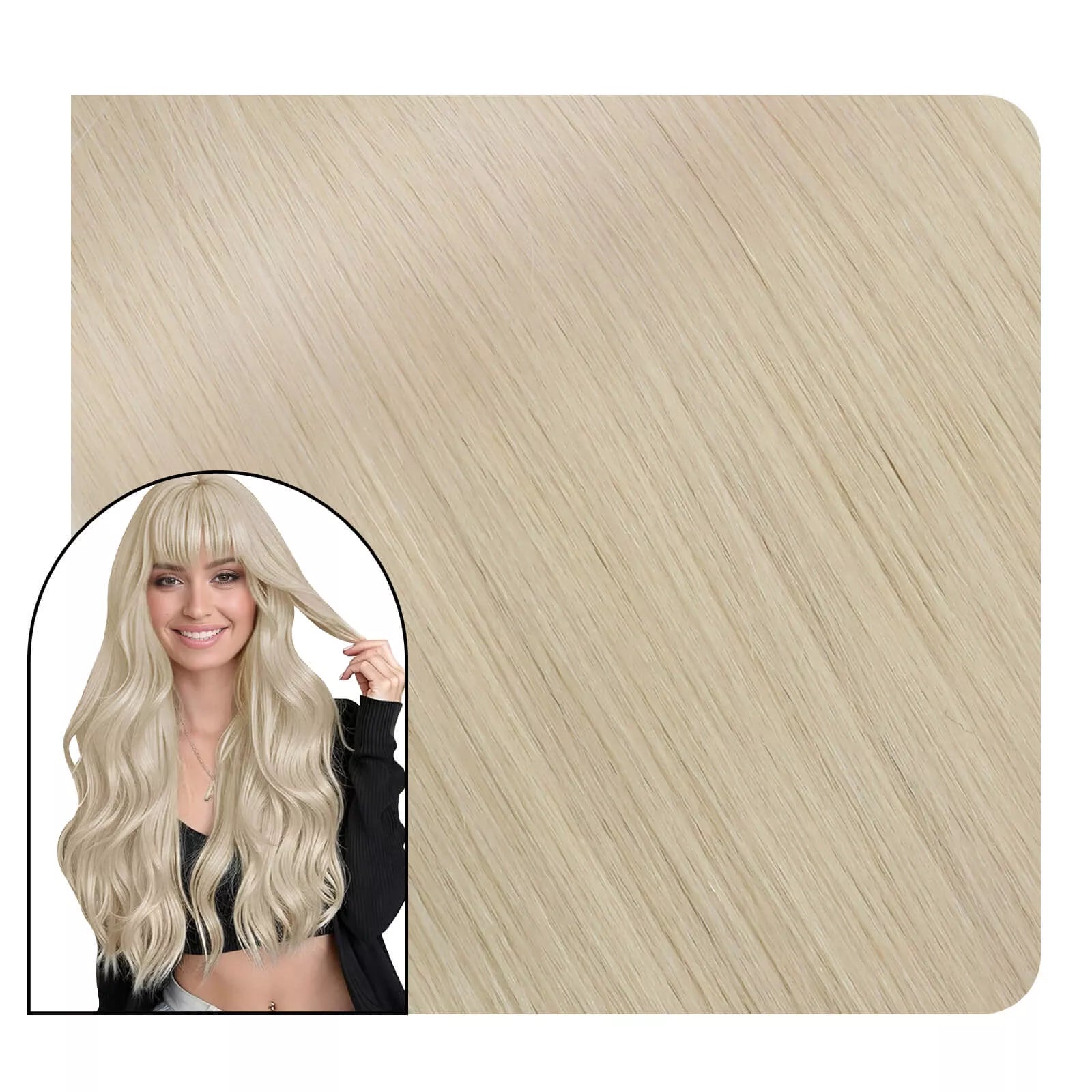 hole weft hair extensions injected human hair