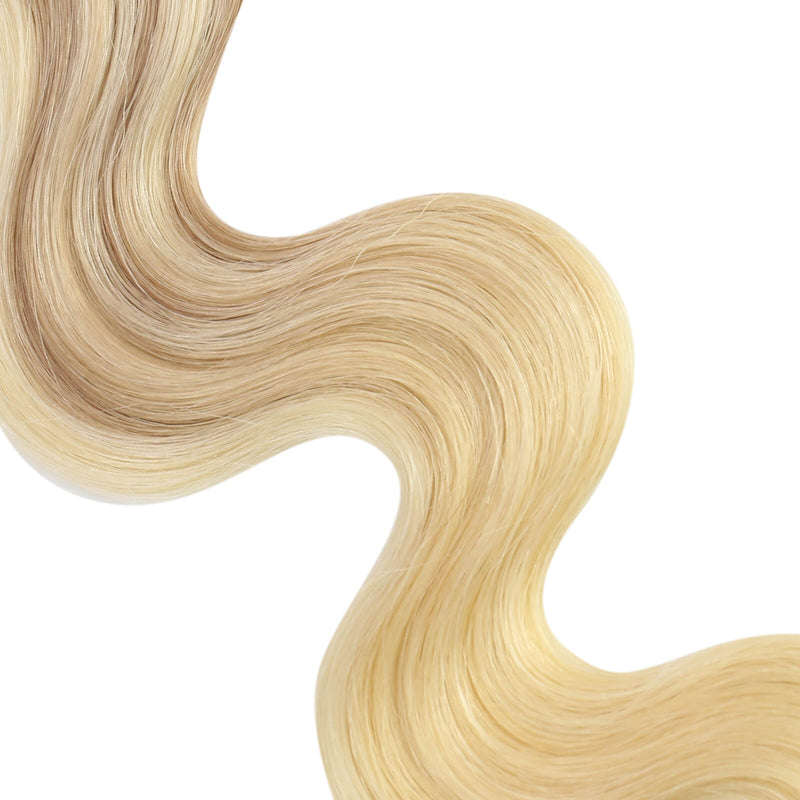 blonde tape in human hair extensions