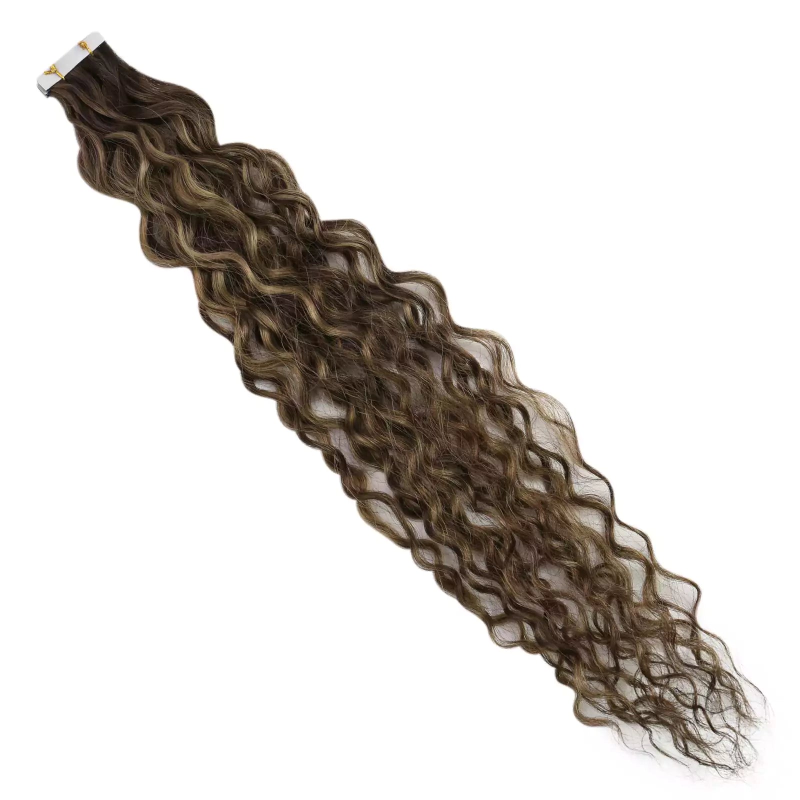 good quality tape in hair extension balayage color BM