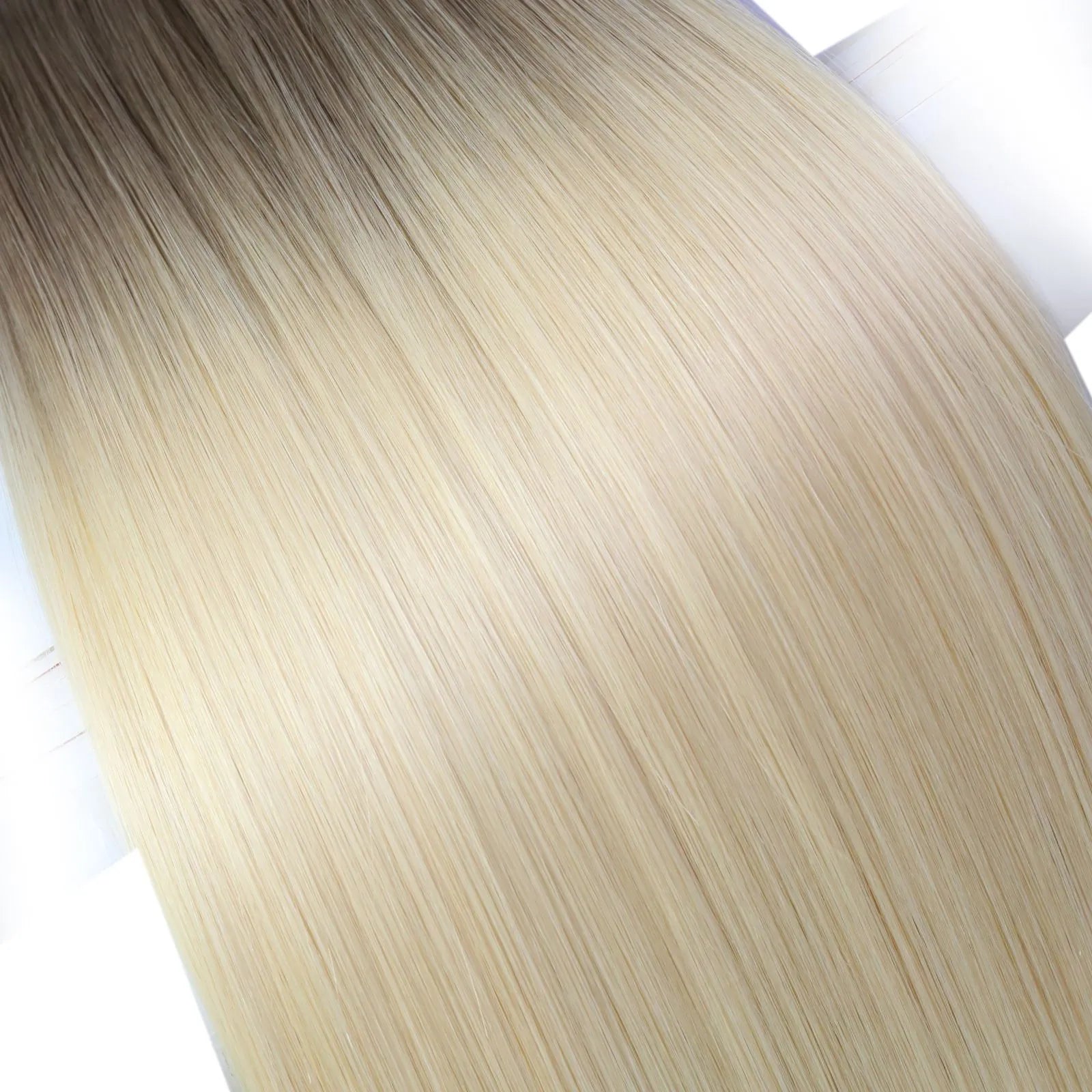 [Pre-Sale] Virgin Butterfly Weft Hair Extensions White Mocha Balayage #R19/60
