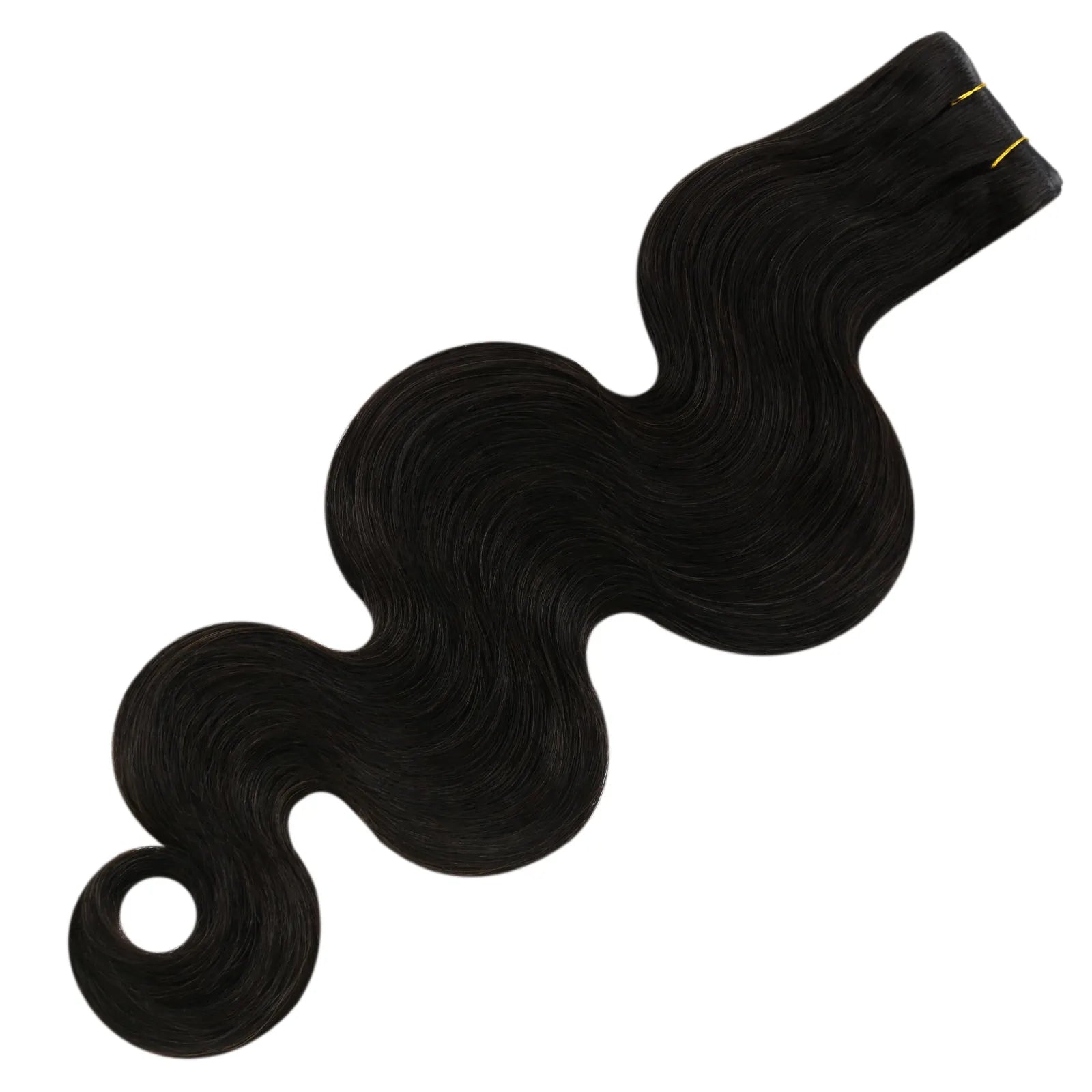 [Pre-sale] Butterfly Hair Extensions Body Wavy Human Hair Off Black #1B