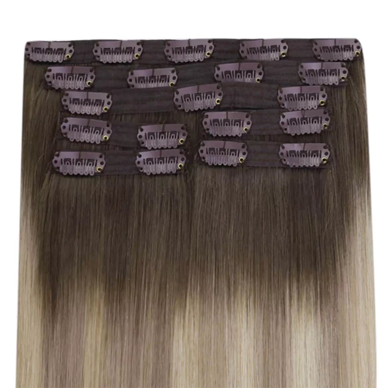 clip in hair extensions real human hair