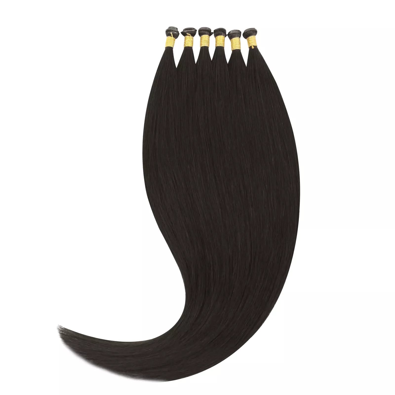 Sew in Darkest Brown Genius Weft Extensions