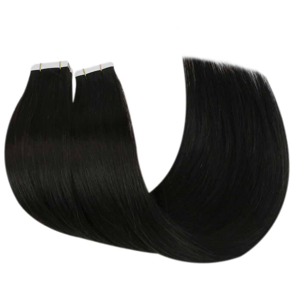 best quality virgin hair extensions tape in extensions #1