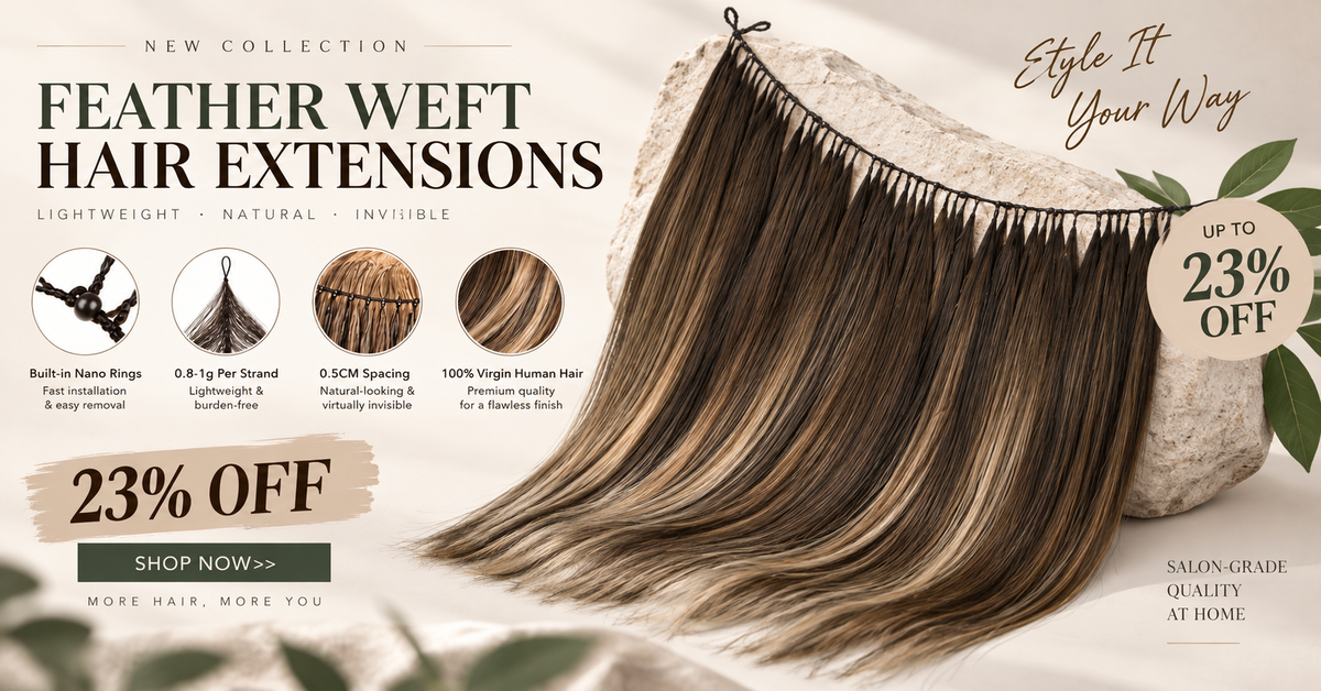 feather weft hair extensions new arrival