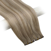 seamless flat silk weft extensions #8/8/613