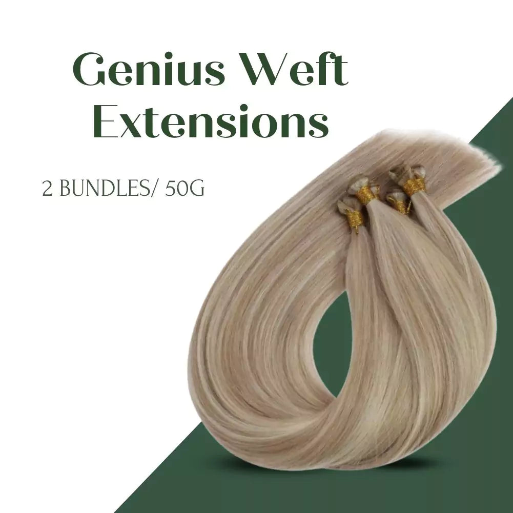 Medium Base Virgin Hair Toppers And Genius Weft Extensions Highlithed
