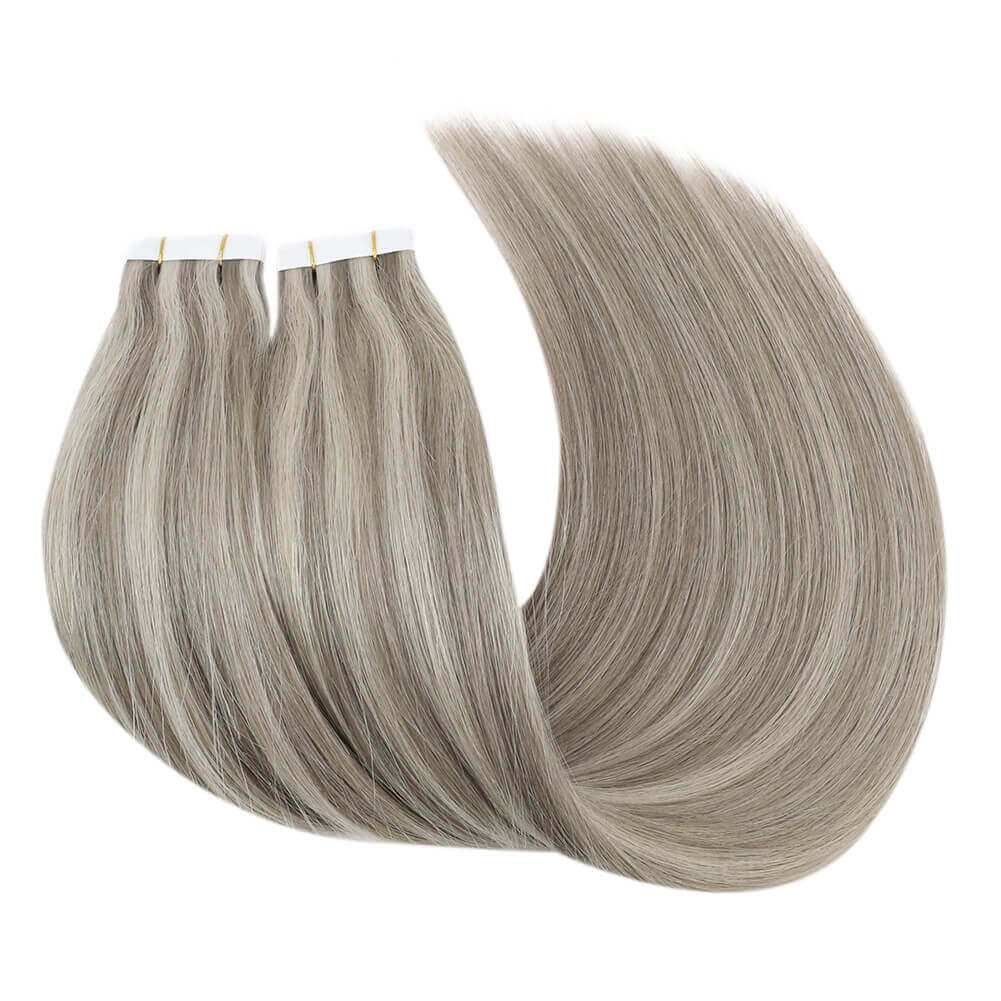 tape in human hair extensions highlight 19/60