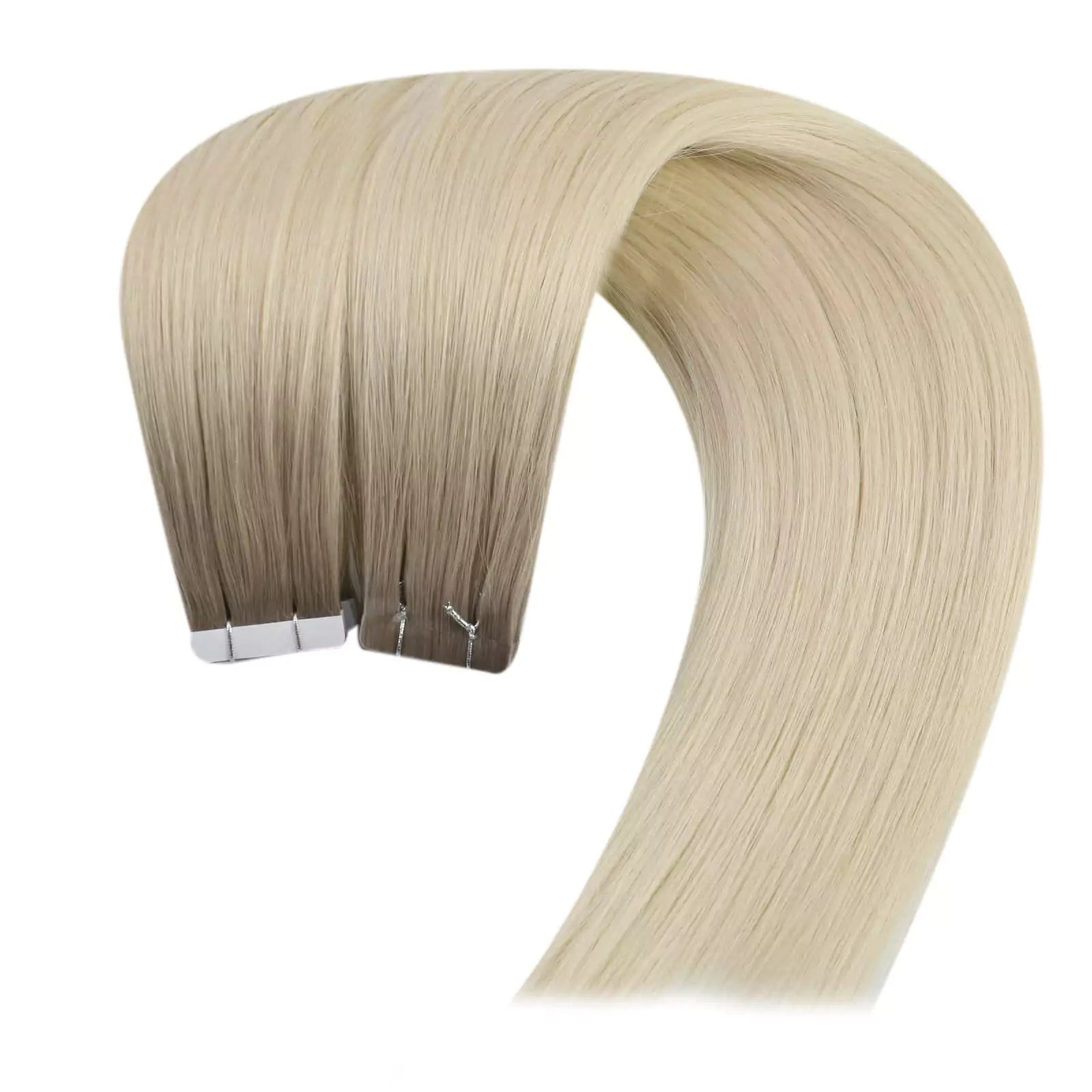 invisible tape in extensions real human hair