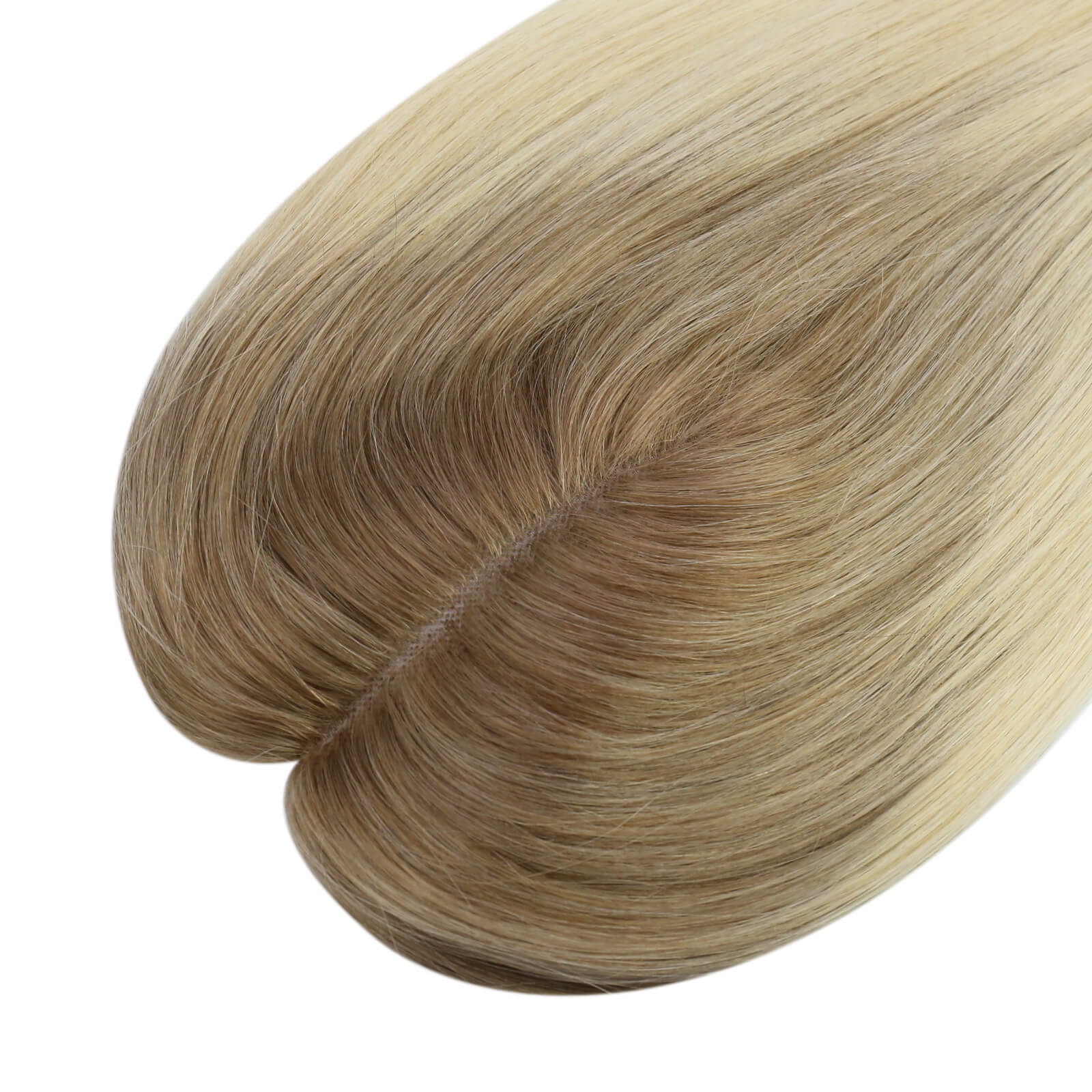 100% remy human hair topper balayage color hairpieces for thinning hair