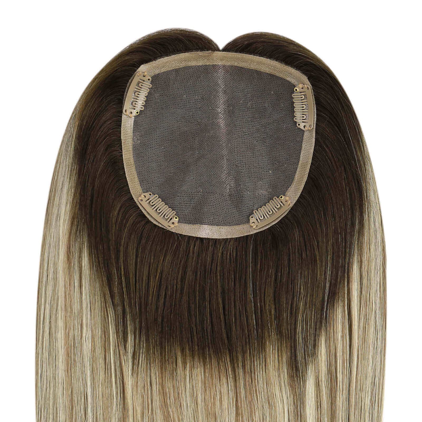 hair toppers extensions balayage blonde color