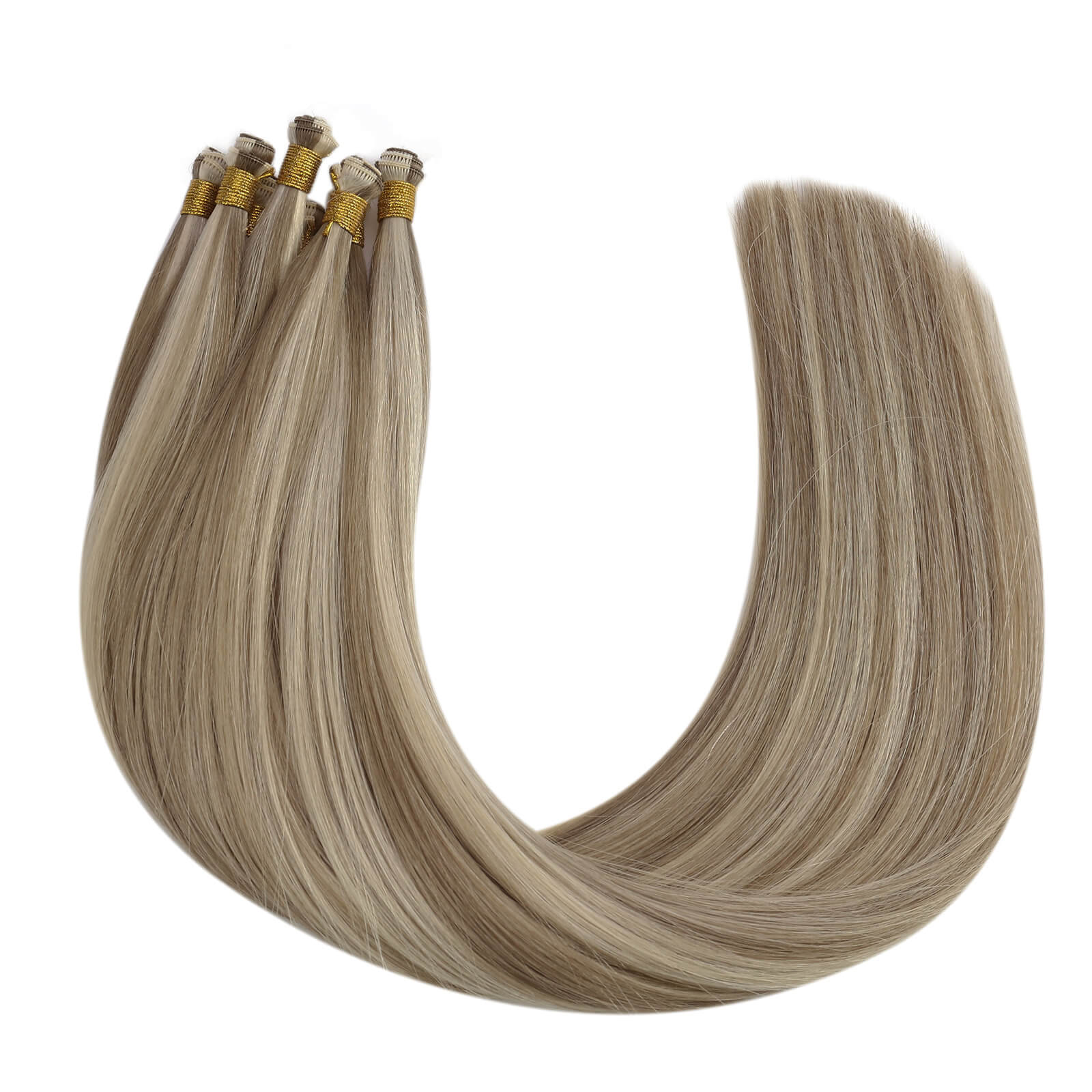 hand made weft hair extensions