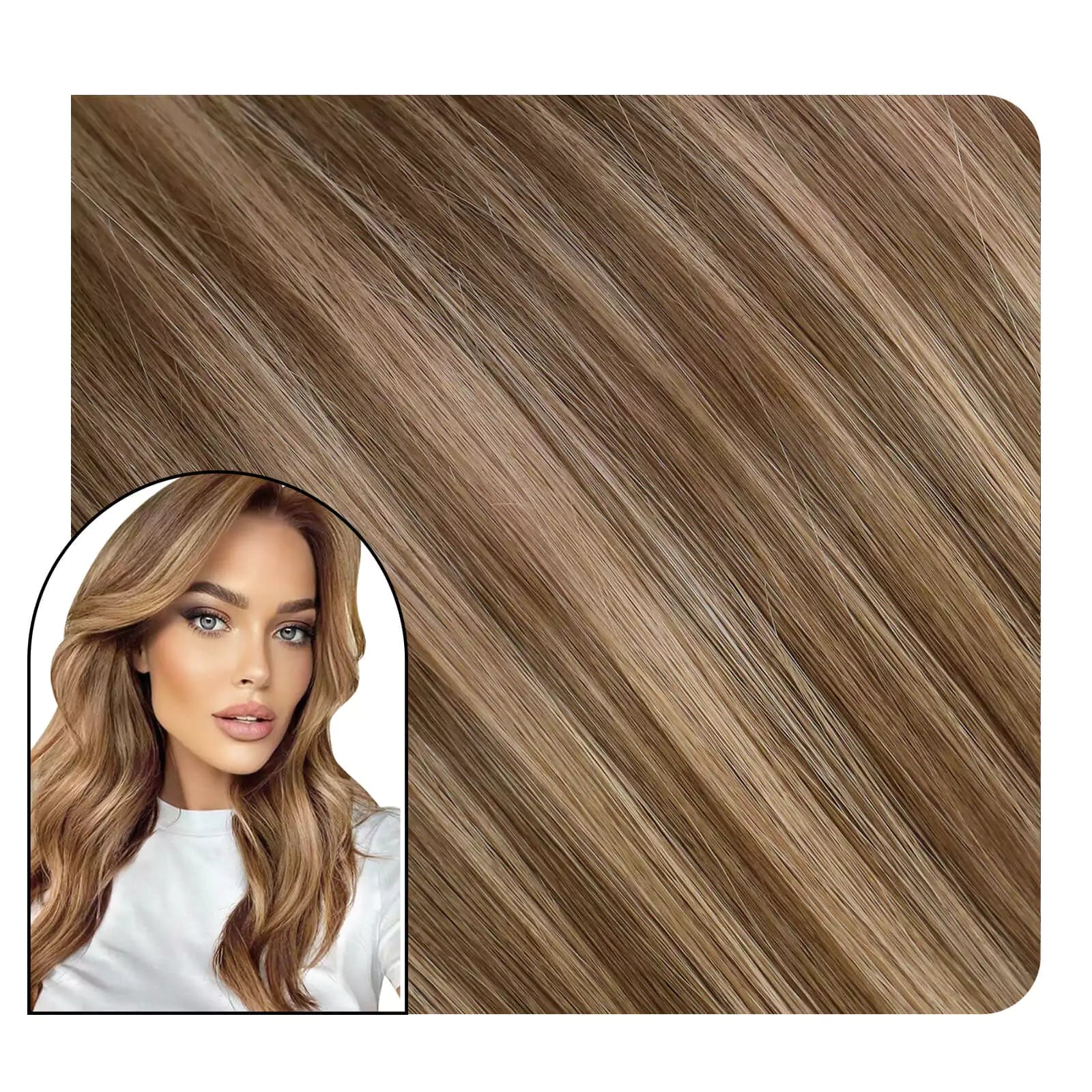 Skin Weft Tape in Extensions Real Human Hair