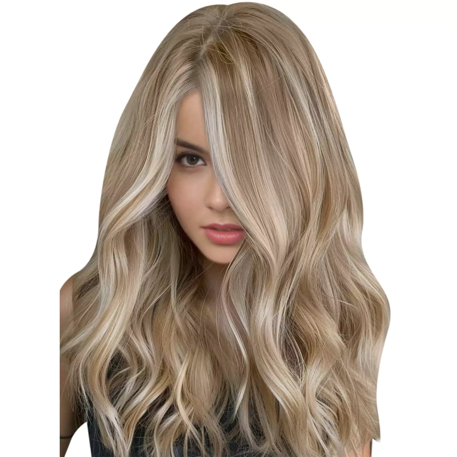 Virgin Hair Topper Fishnet Base Human Hair Hairpieces For Women #P8/60