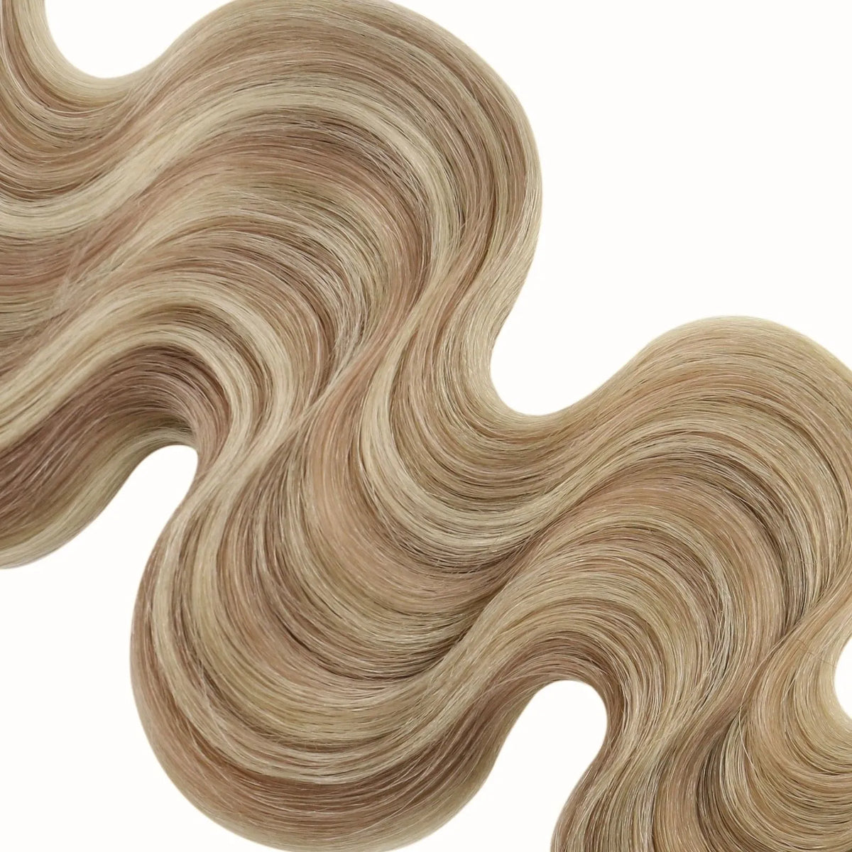 beach wavy hairstyle highlighted blonde for women