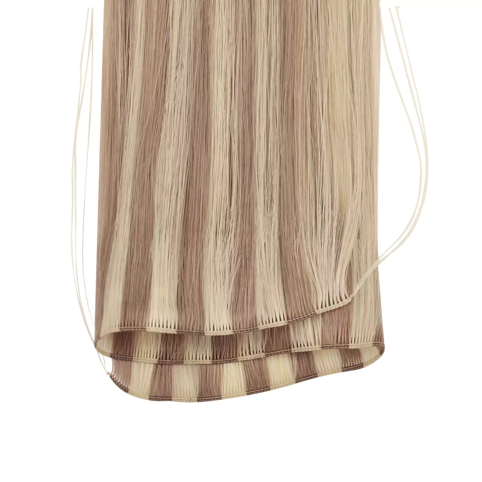 Virgin Hand tied Weft extensions human hair