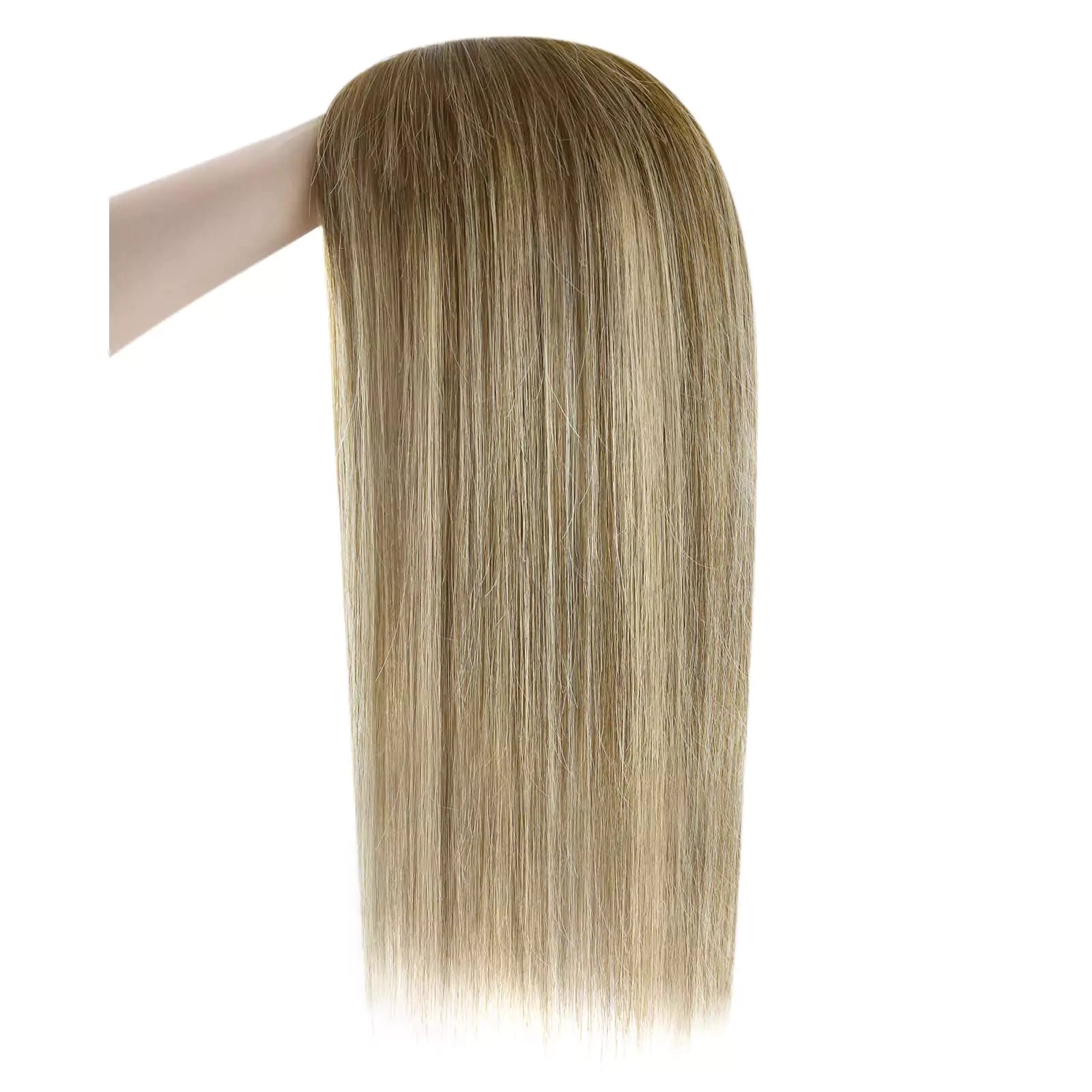 Brown With Highlights Wiglets For Thinning Hair