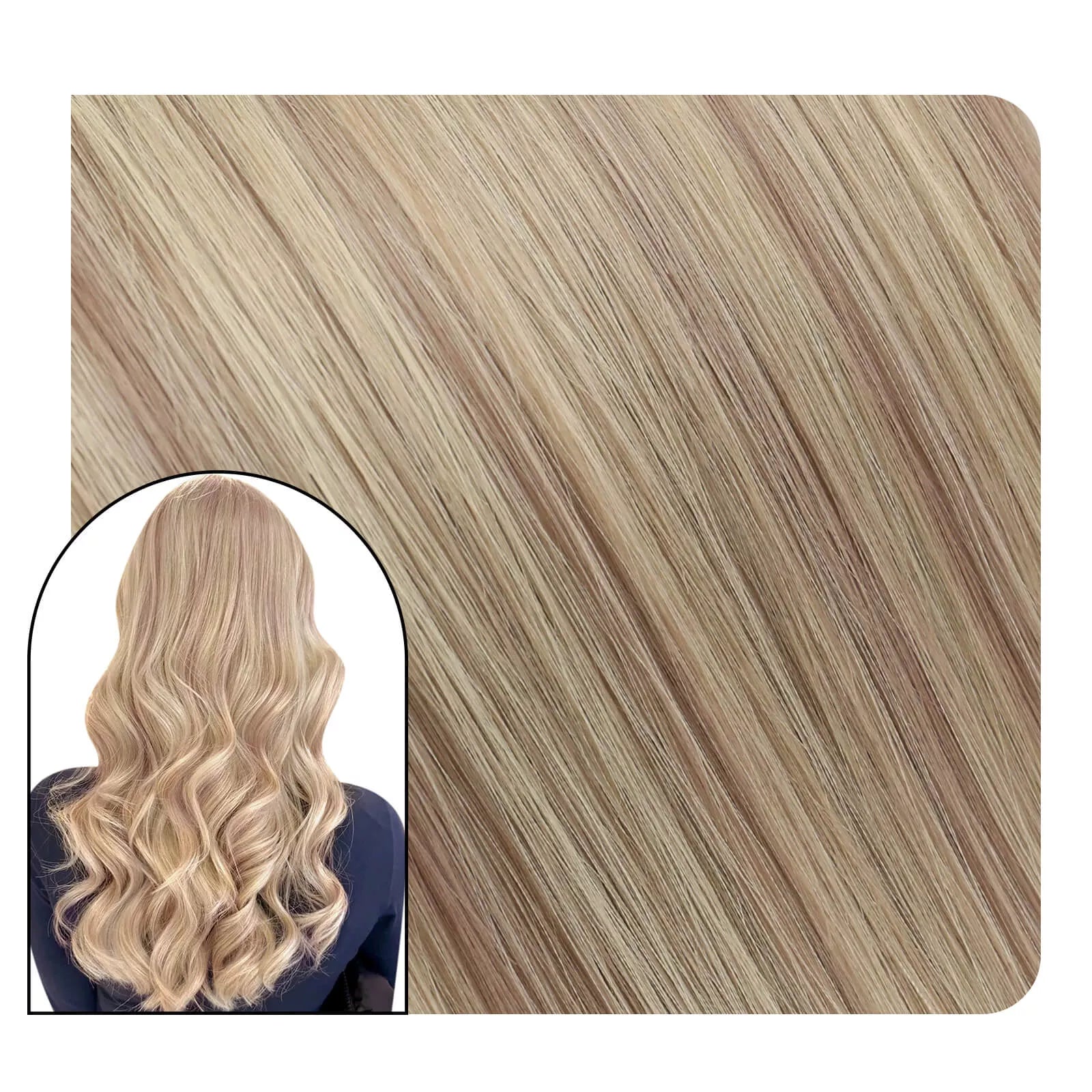 Butterfly Weft Extensions Human Hair