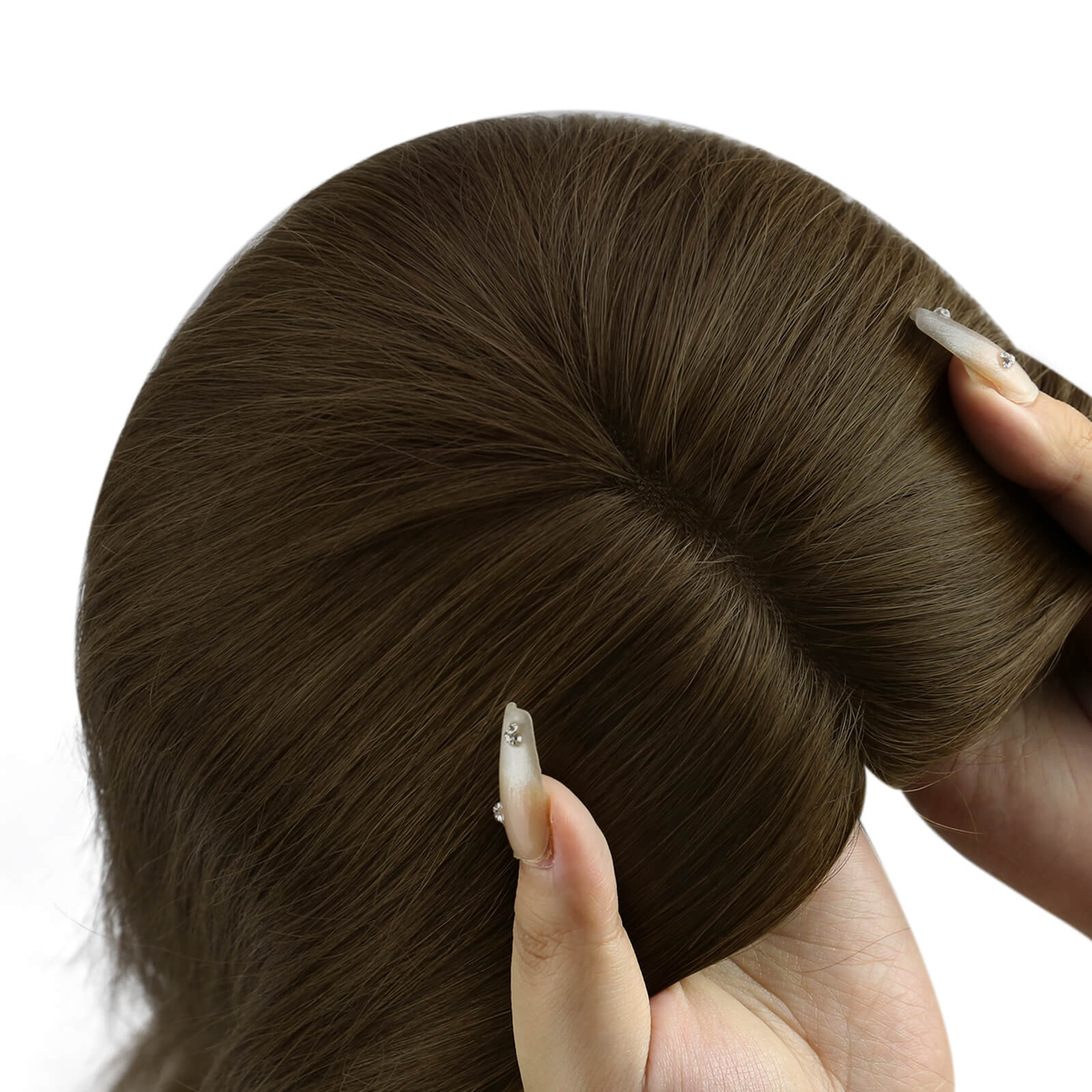 human topper hair for thinning hair
