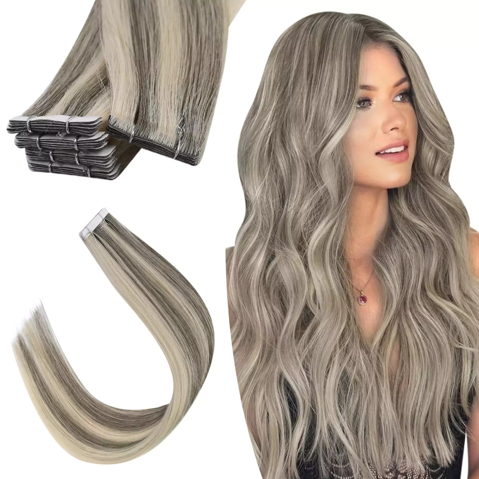 seamless tape in hair extensions virgin remy human hair